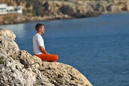 Meditación al aire libre