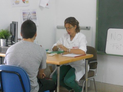prueba de colesterol